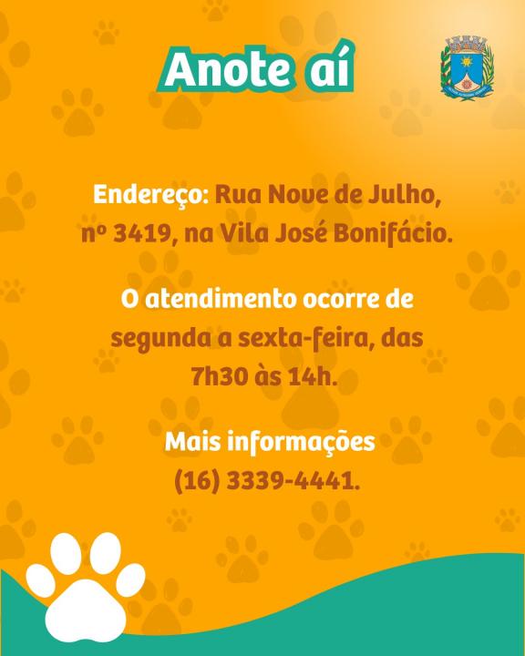 Foto 3 de 3 — Veja como solicitar castração animal de graça em Araraquara